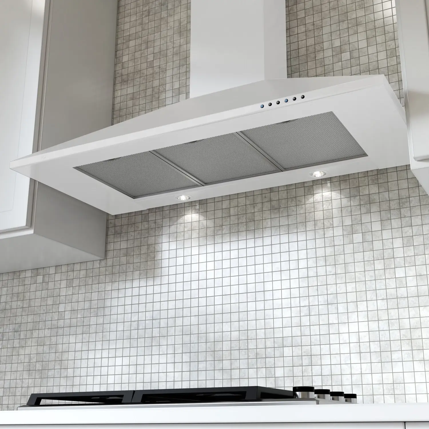 Xo Appliance 36 Series White 36" Convertible Vent Hood Xo Appliance 36 Series White 36" Convertible Vent Hood