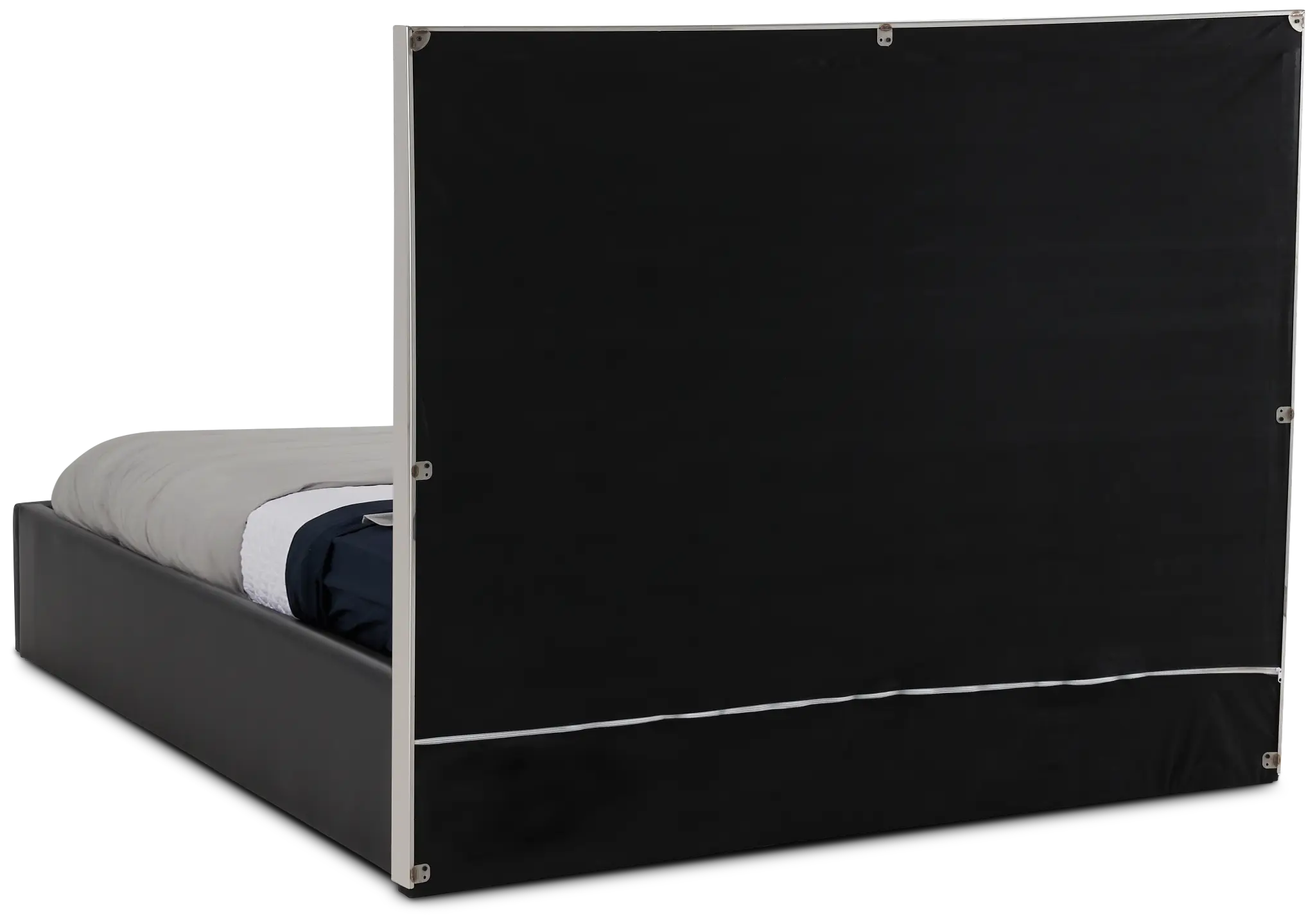 Cortina Black Uph Platform Bed Cortina Black Uph Platform Bed