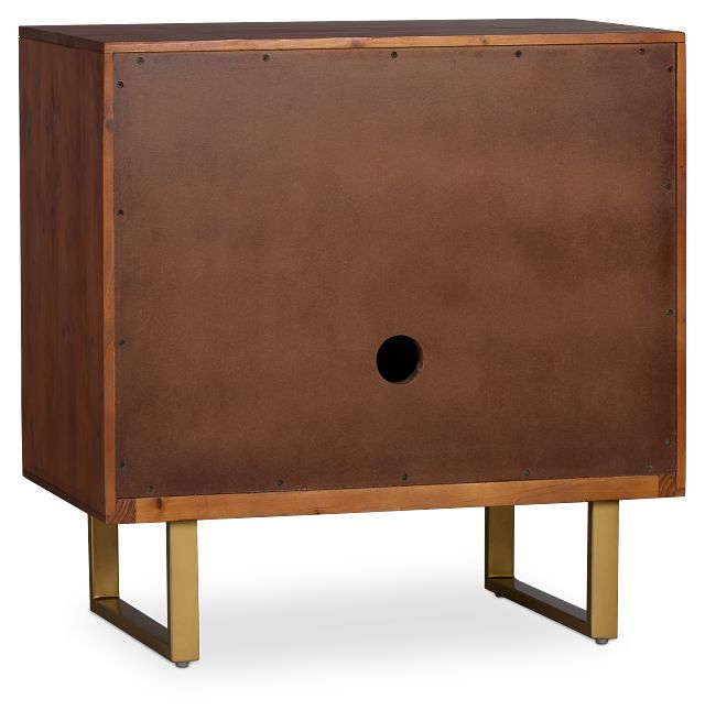 Briar Mid Tone Two-door Cabinet