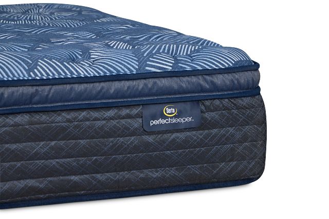 Serta Perfect Sleeper Cobalt Calm 15" Plush Pillow Top Mattress