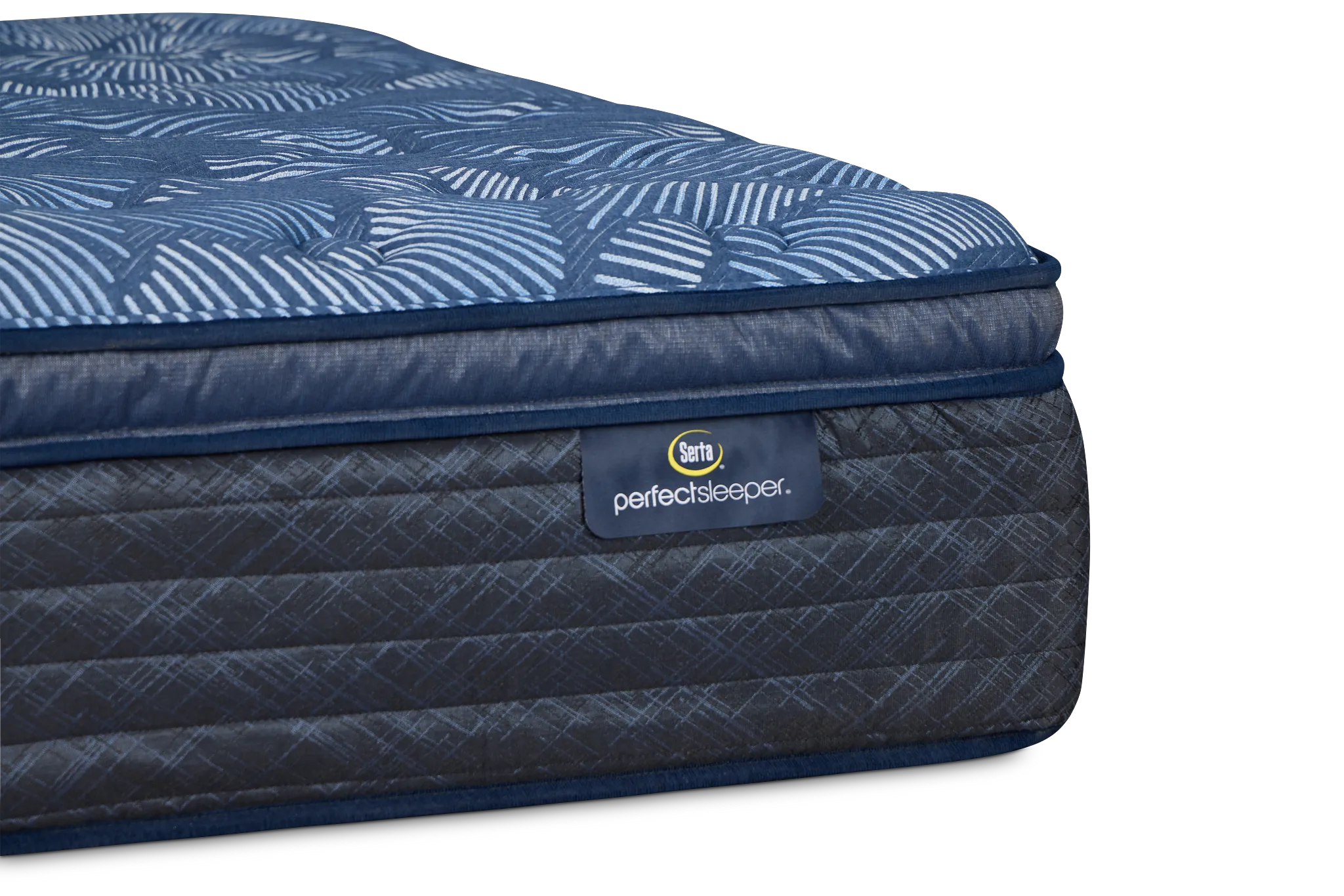 Serta Perfect Sleeper Cobalt Calm 15" Plush Pillow Top Mattress