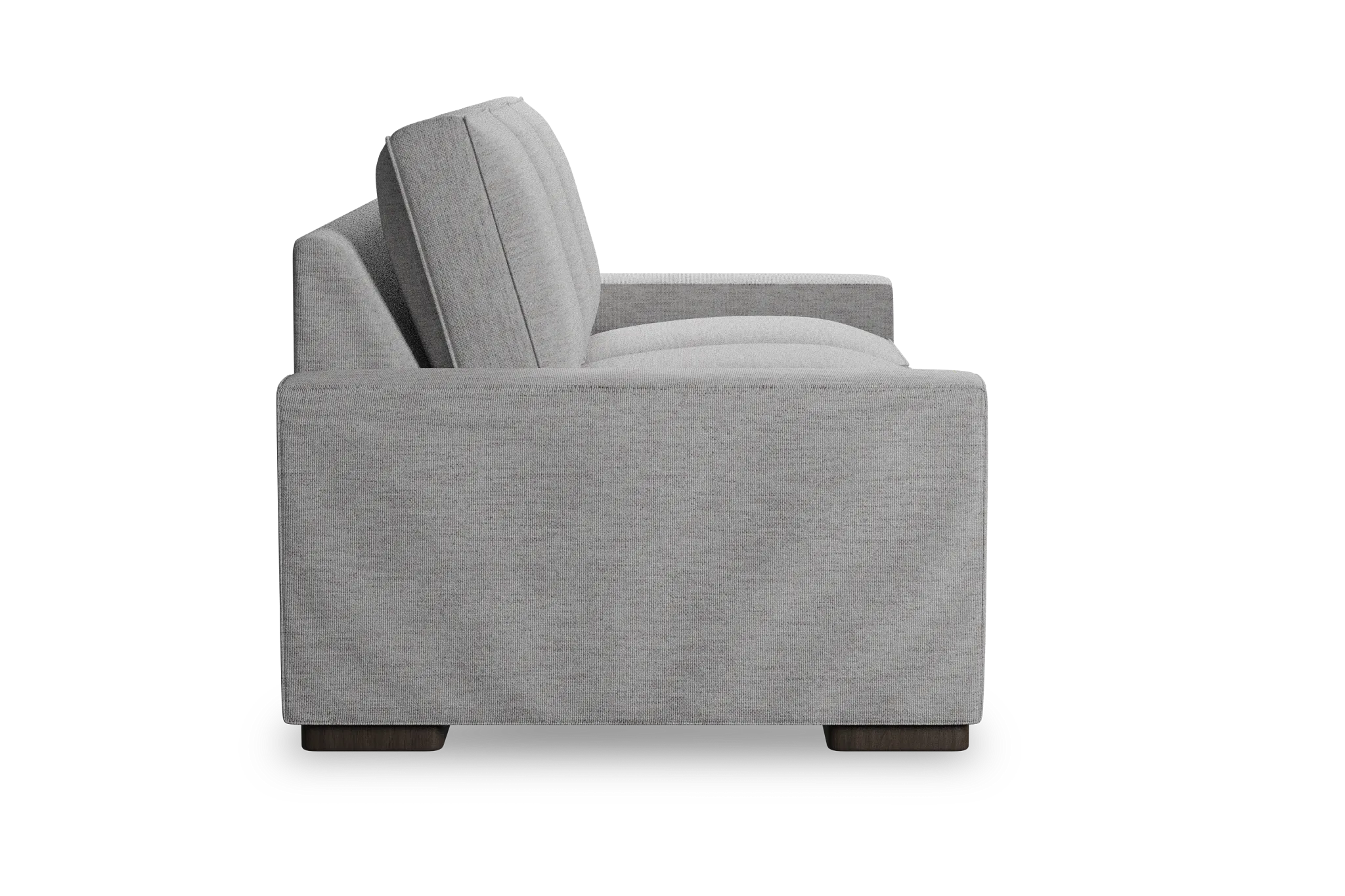 Edgewater Maguire Gray 84" Sofa W/ 3 Cushions