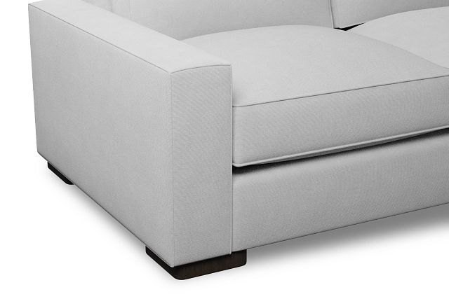 Edgewater Suave White Right Chaise Sectional