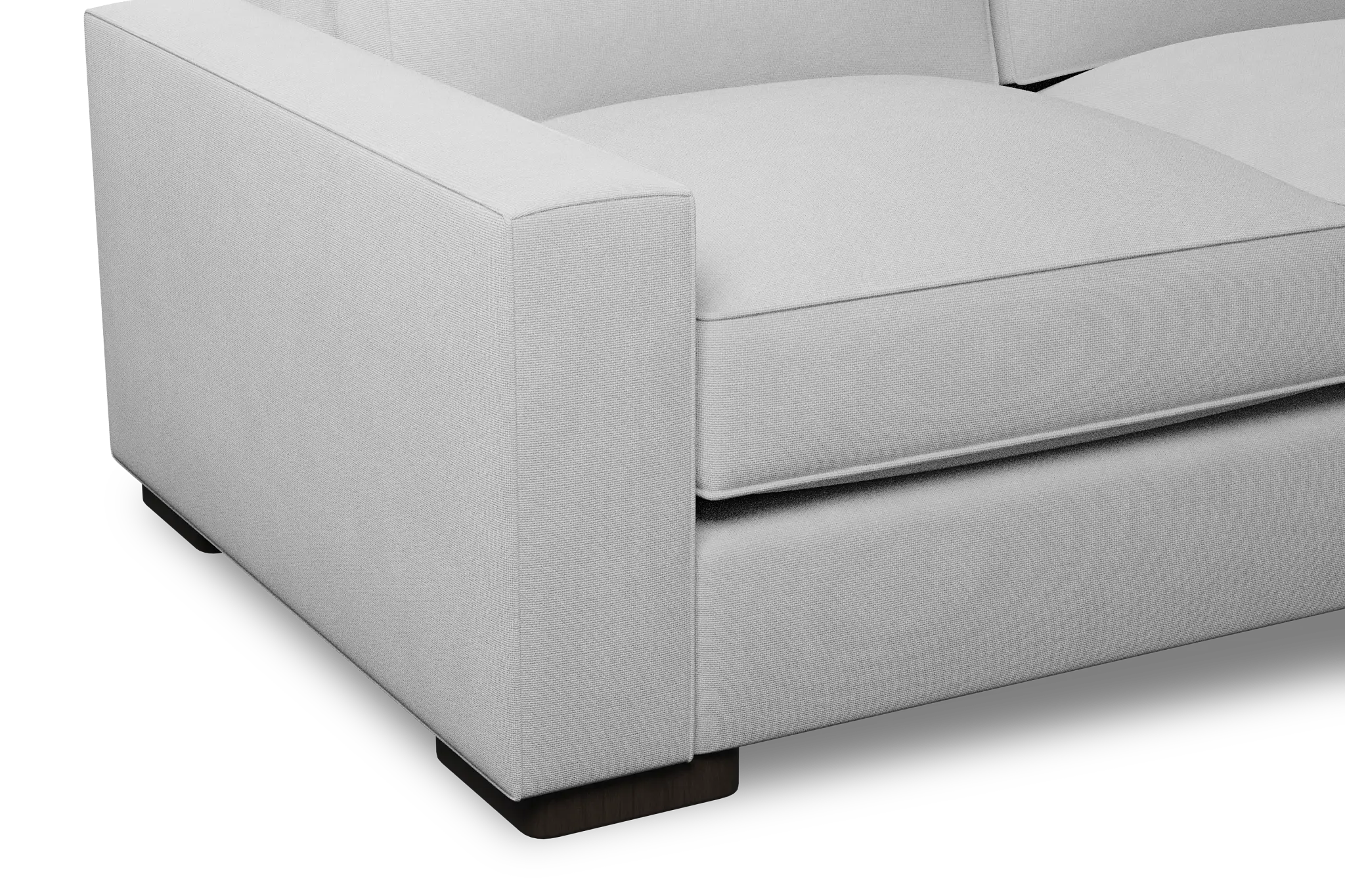 Edgewater Suave White Right Chaise Sectional Edgewater Suave White Right Chaise Sectional