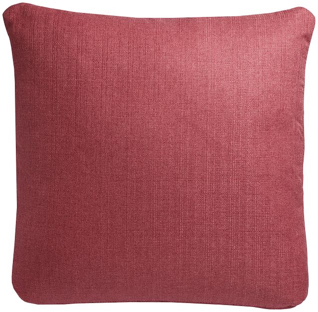 Zeke Coral 24" Accent Pillow
