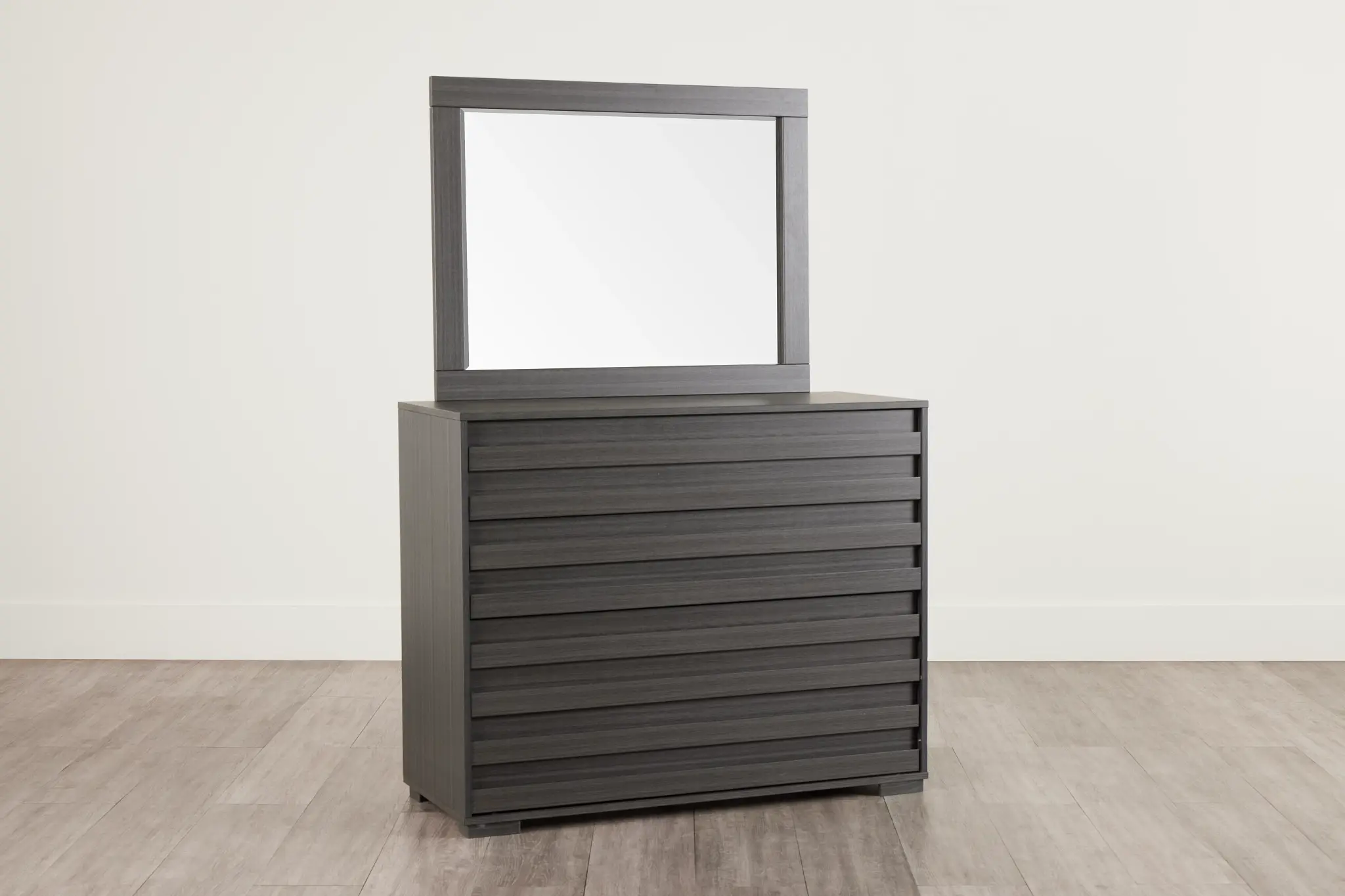 Everett Gray Dresser & Mirror Everett Gray Dresser & Mirror