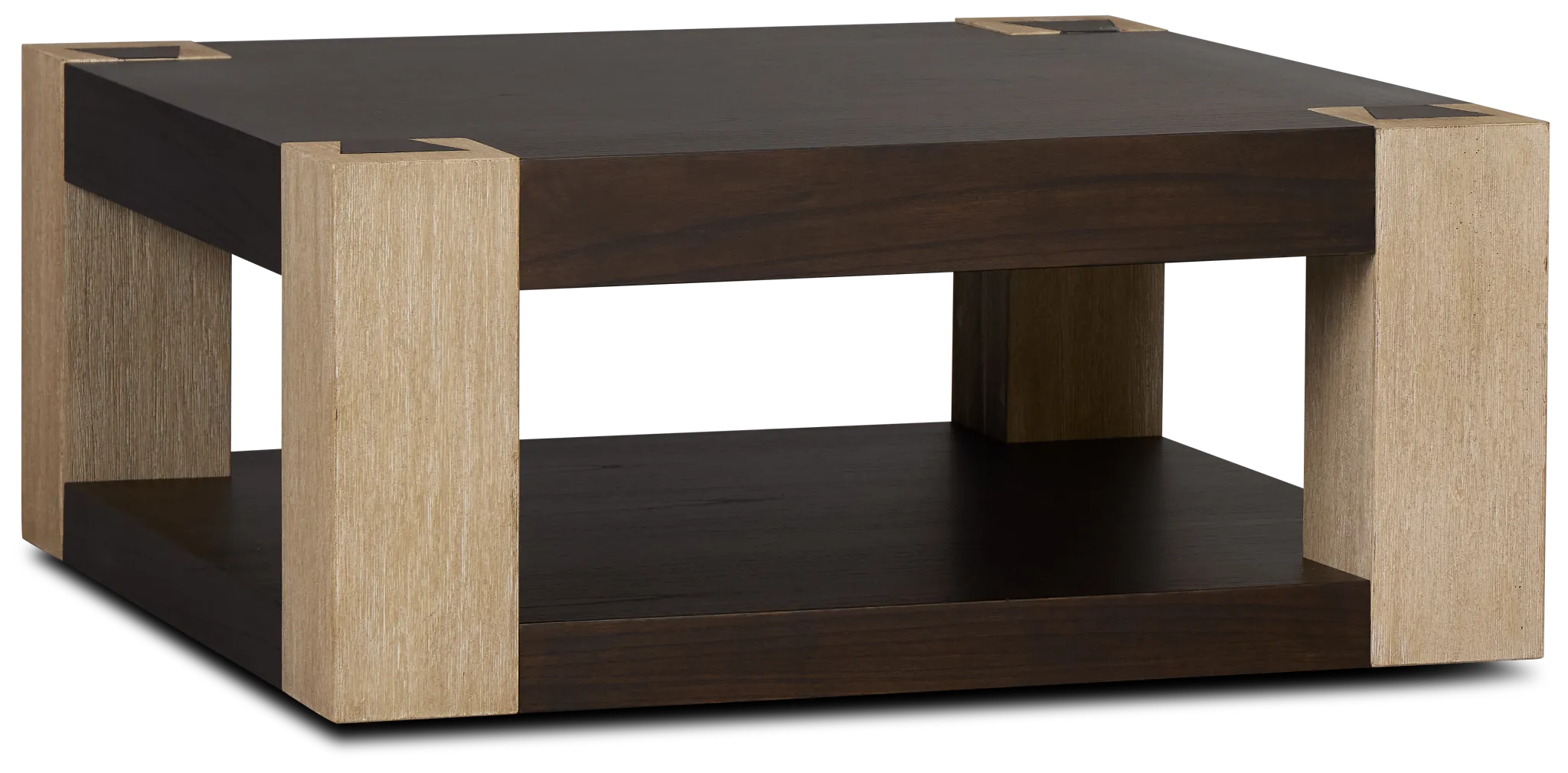 Jacob Two-tone Square Coffee Table
