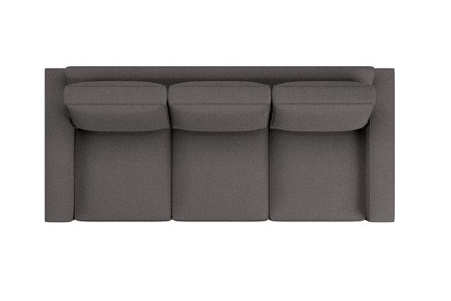 Edgewater Peyton Gray 96" Sofa W/ 3 Cushions