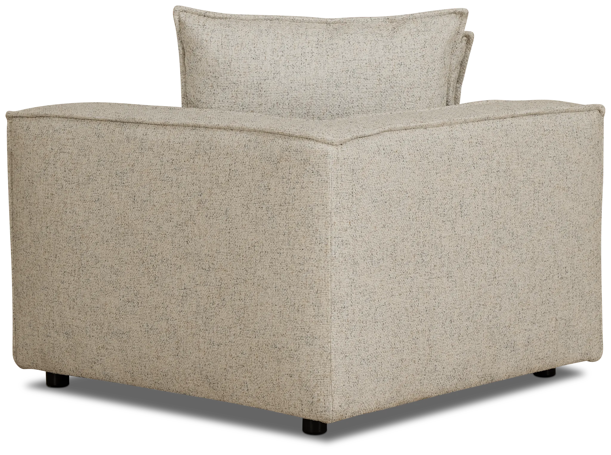 Tatum Beige Fabric Corner Chair