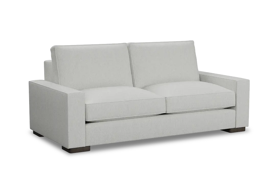 Edgewater Revenue White 84" Sofa W/ 2 Cushions Edgewater Revenue White 84" Sofa W/ 2 Cushions