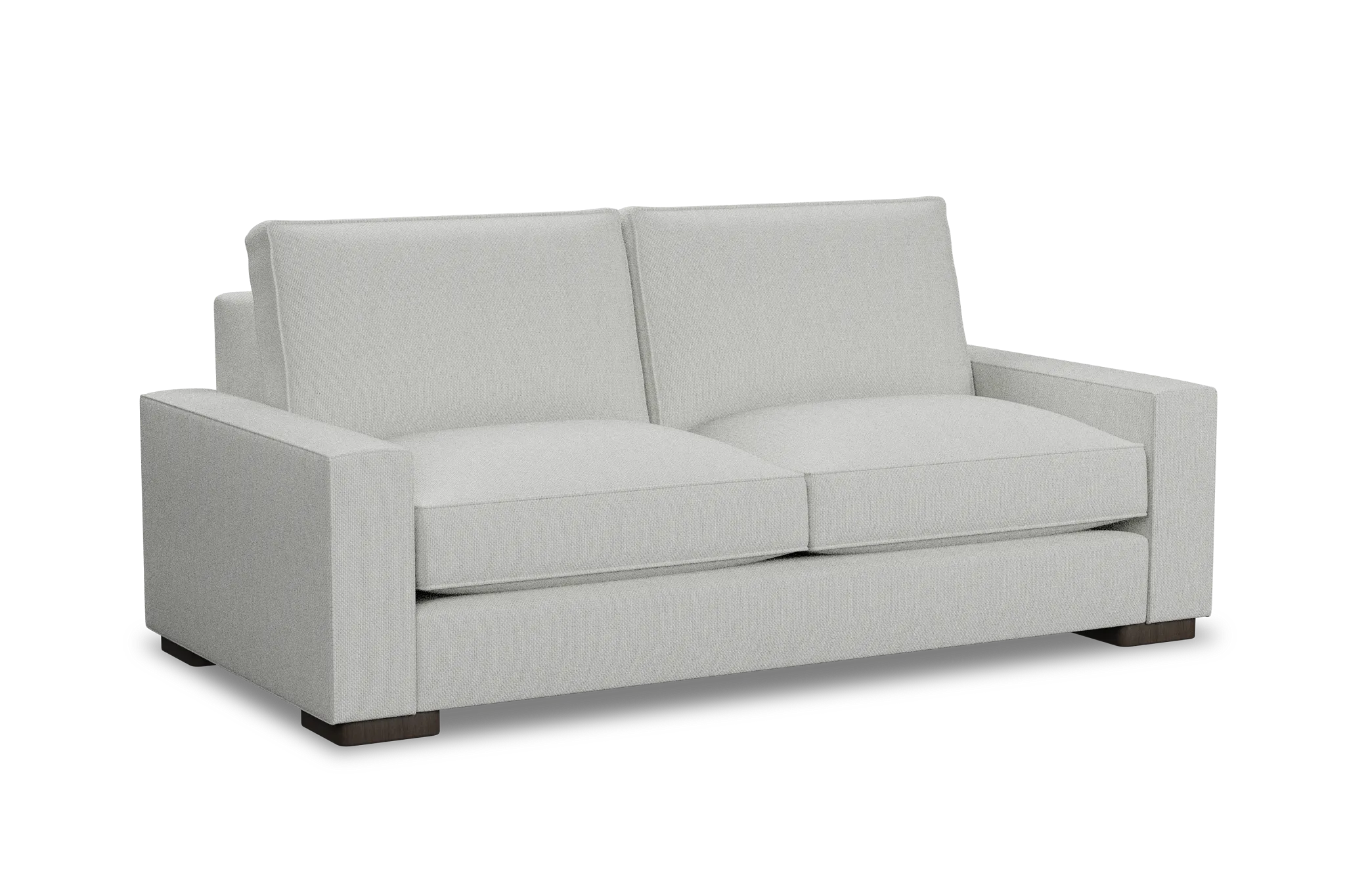 Edgewater Revenue White 84" Sofa W/ 2 Cushions