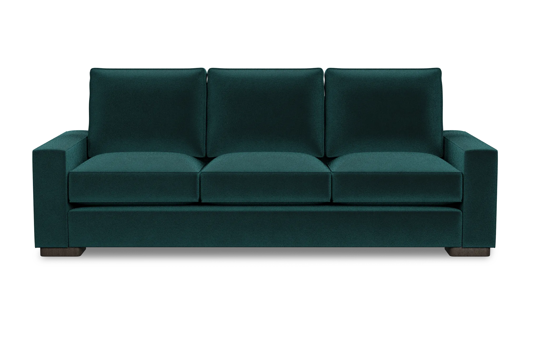 Edgewater Joya Teal 96" Sofa W/ 3 Cushions