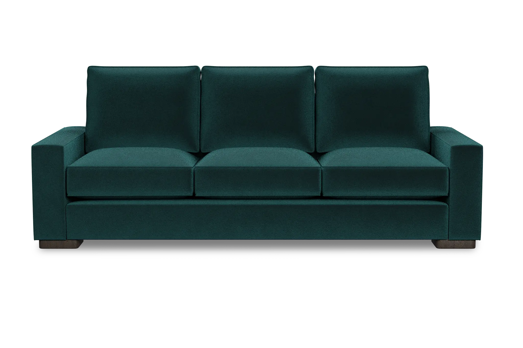 Edgewater Joya Teal 96" Sofa W/ 3 Cushions Edgewater Joya Teal 96" Sofa W/ 3 Cushions