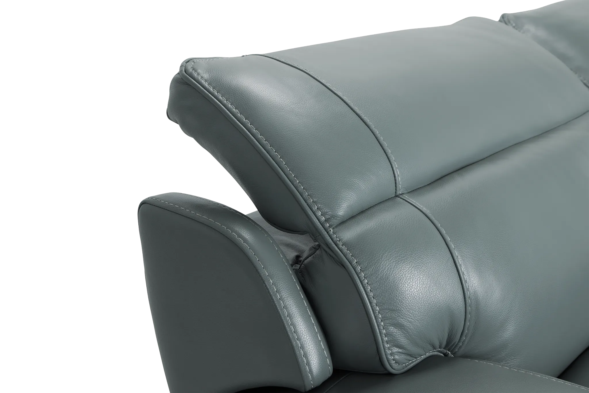 Reign Green Lthr/vinyl Power Reclining Sofa