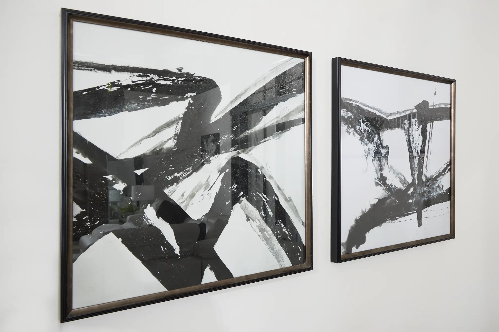 Abstact Black Framed Wall Art Abstact Black Framed Wall Art