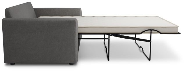 Siesta Peyton Gray Fabric Innerspring Sleeper