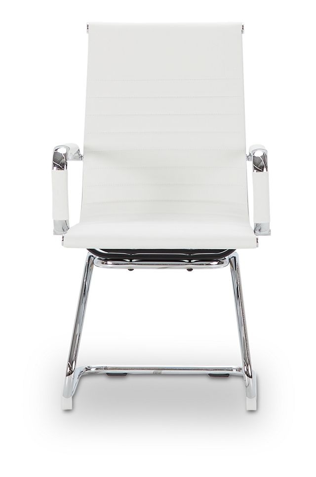 Houston White Desk Chair (2)