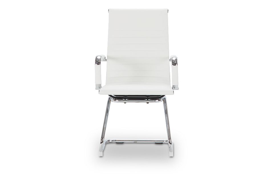 Houston White Desk Chair, bed_Size (3)