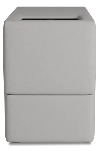 Citymod Light Gray Fabric Itable Media Console With Storage Drawer