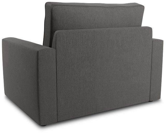 Siesta Peyton Gray Fabric Memory Foam Sleeper