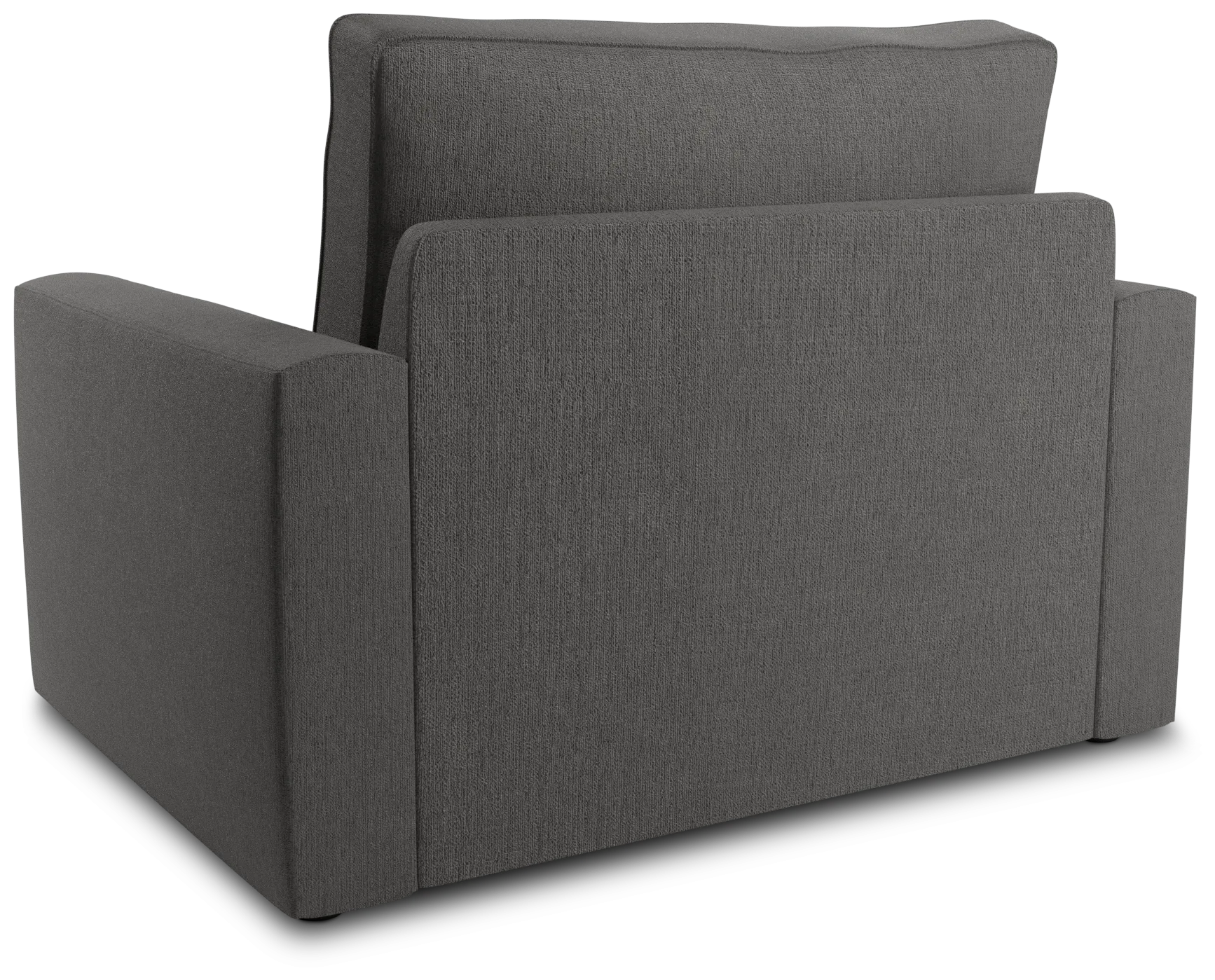 Siesta Peyton Gray Fabric Memory Foam Sleeper