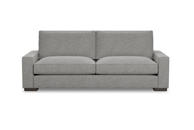 Edgewater Victory Gray 96" Sofa W/ 2 Cushions (1)
