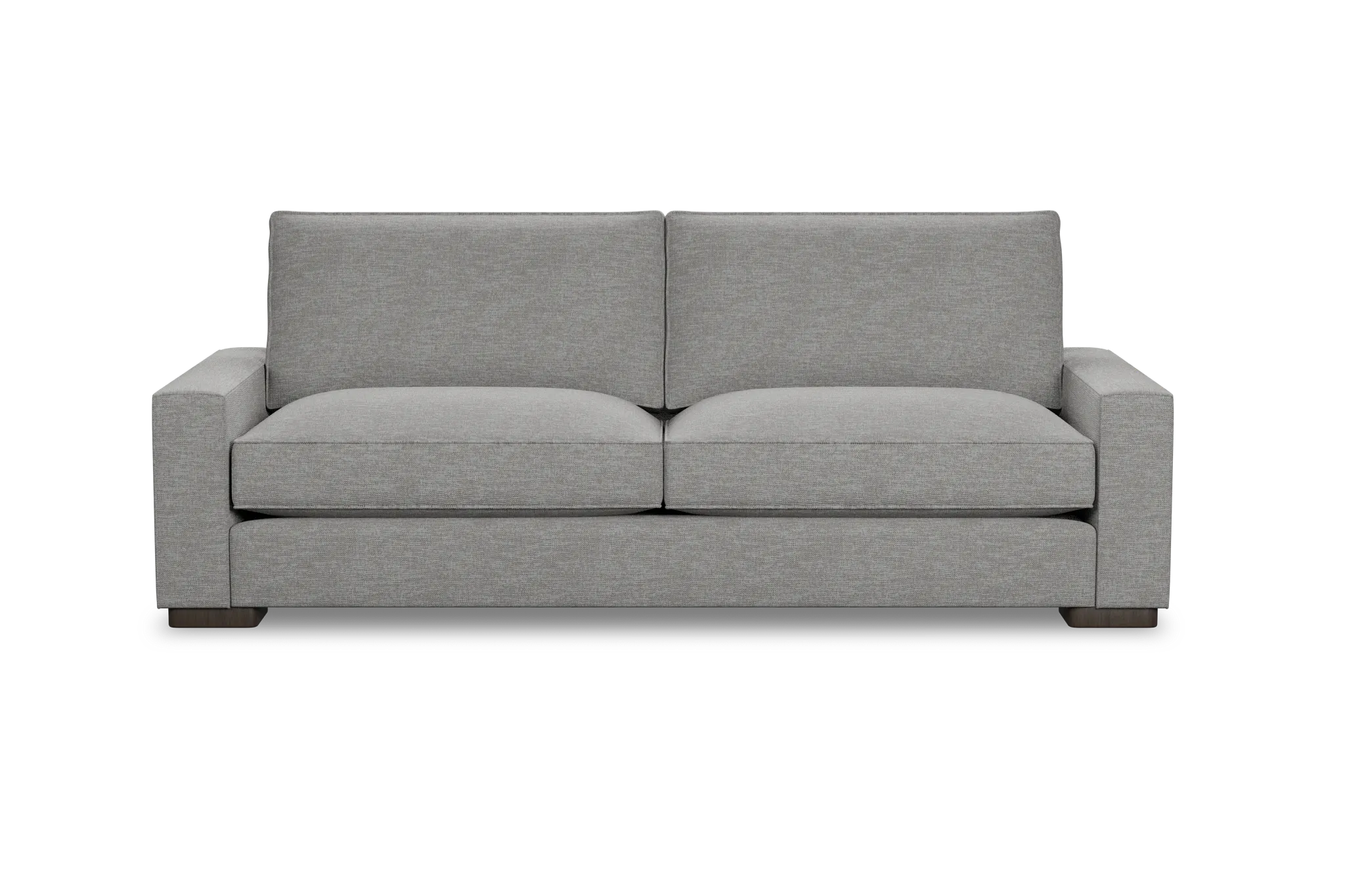 Edgewater Victory Gray 96" Sofa W/ 2 Cushions