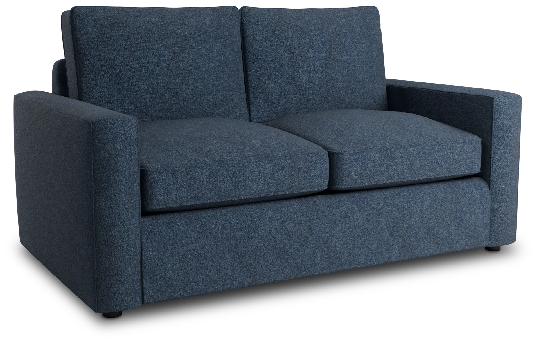 Siesta Maguire Blue Fabric Loveseat
