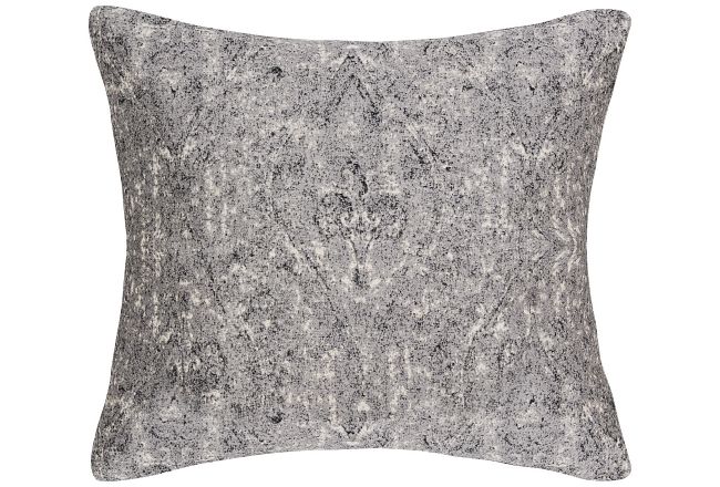 Ogee Gray 20" Accent Pillow