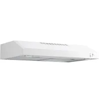 Ge 5305 Series White 30" Undercabinet Vent Hood