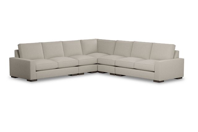 Edgewater Peyton Beige Large Two-arm Sectional
