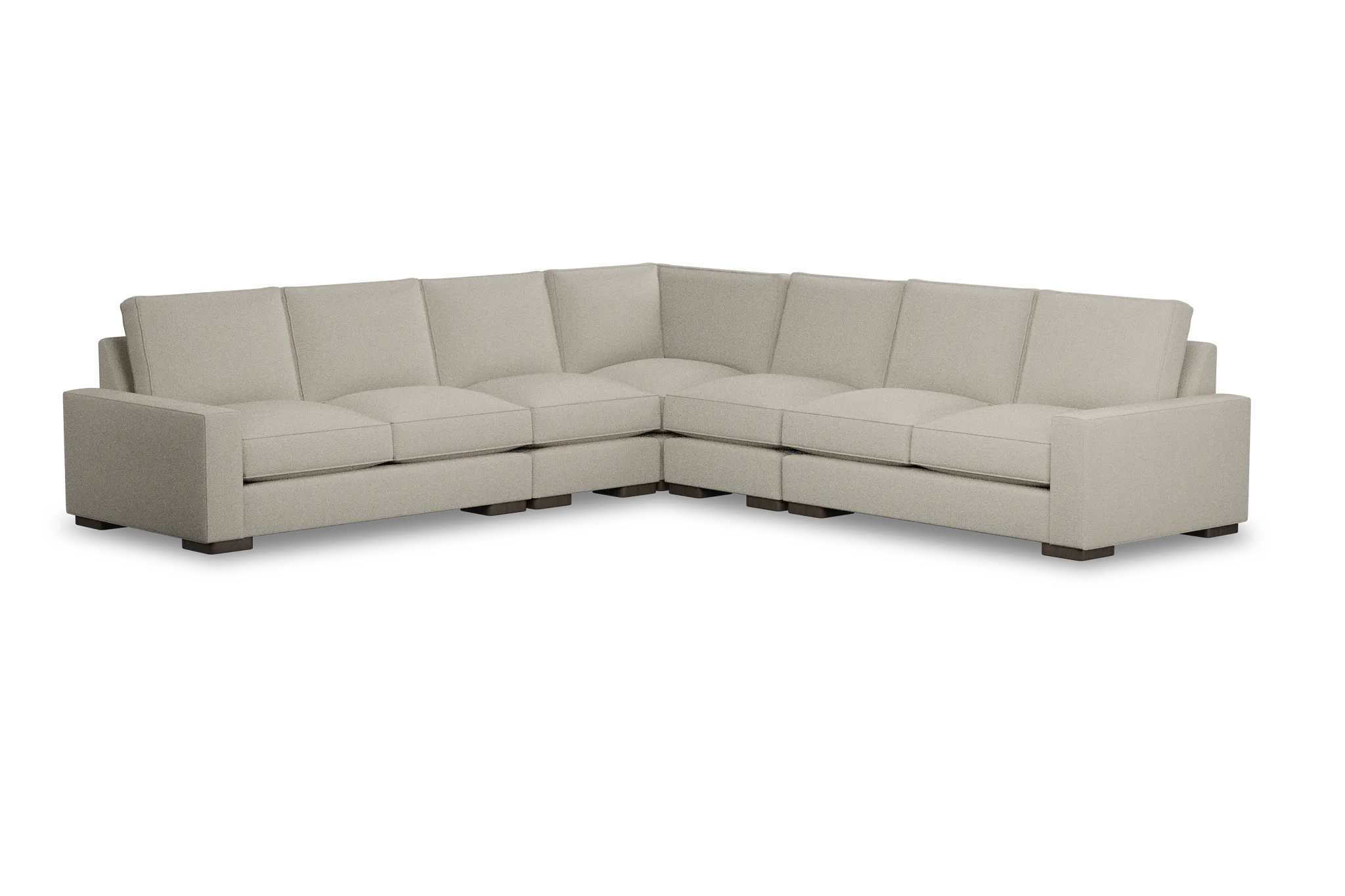 Edgewater Peyton Beige Large Two-arm Sectional