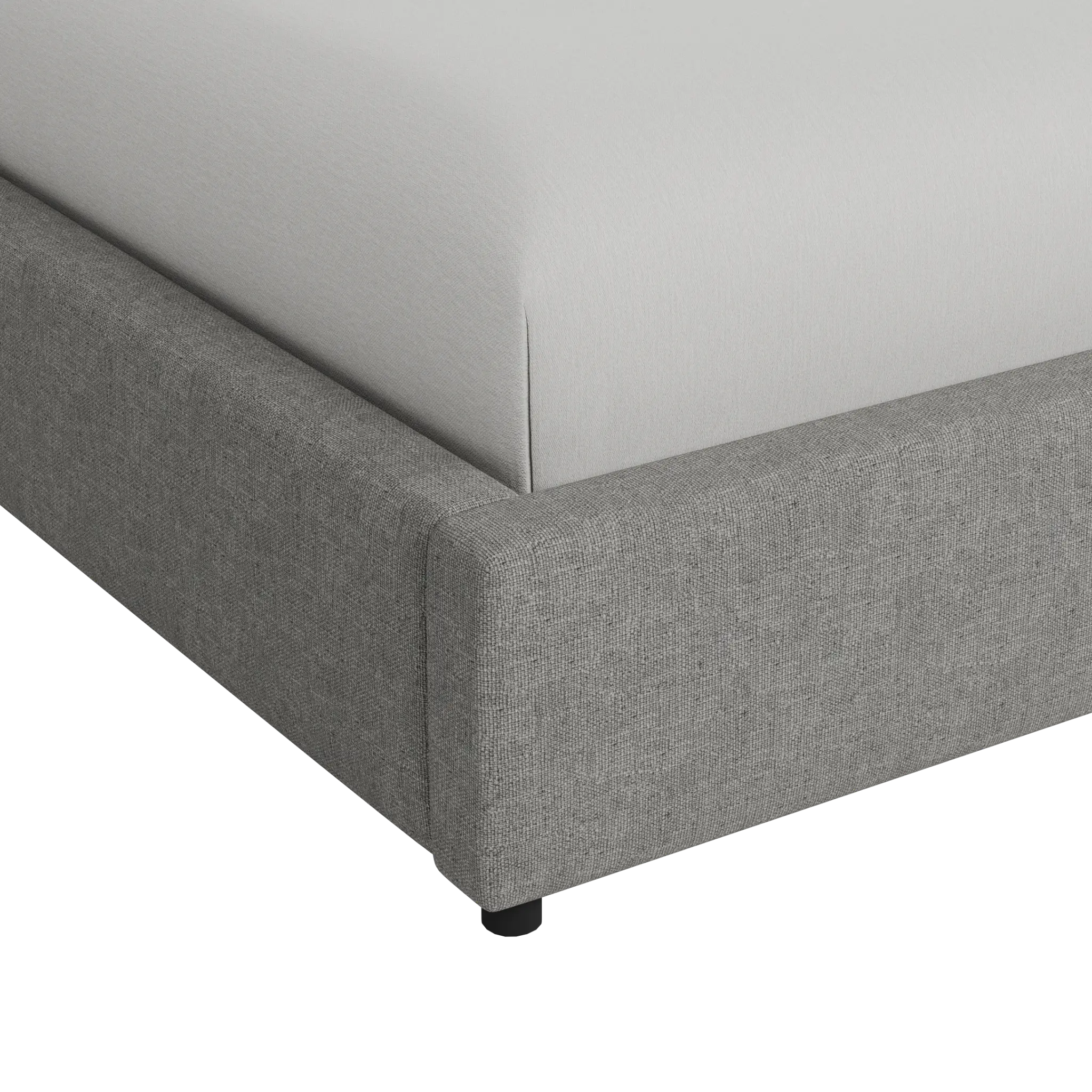 Grayton Linen 54" Upholstered Platform Bed Grayton Linen 54" Upholstered Platform Bed