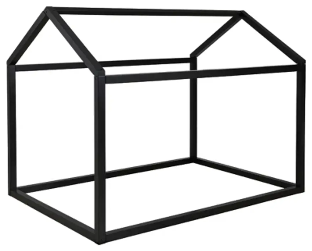 Flannibrook Black Bed Frame Flannibrook Black Bed Frame