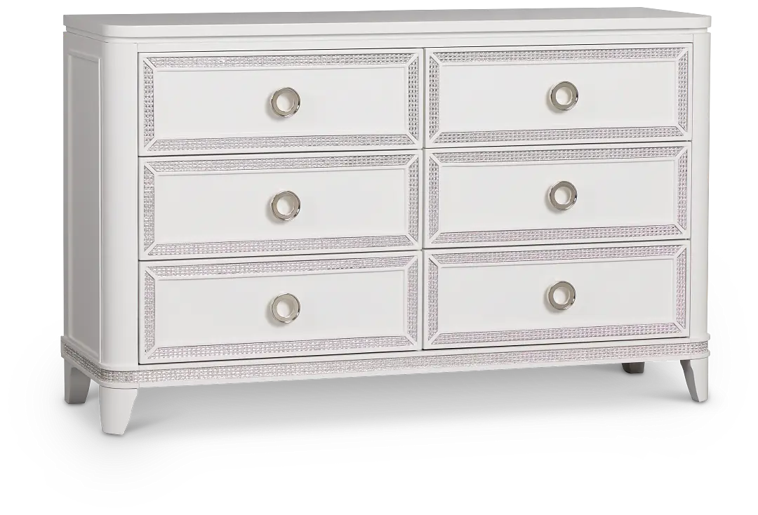 Milan White Youth Dresser Milan White Youth Dresser