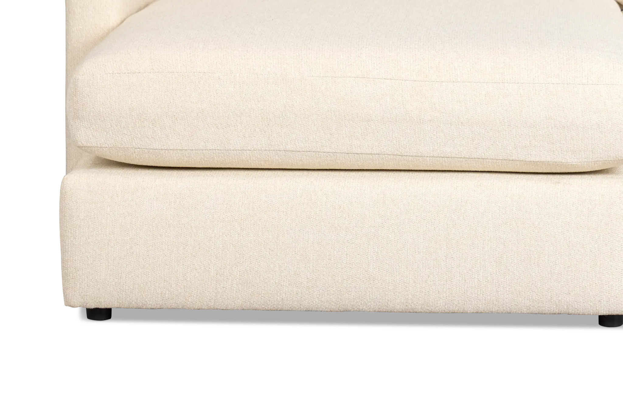 Maxwell Light Beige Fabric Small Left Chaise Sectional Maxwell Light Beige Fabric Small Left Chaise Sectional