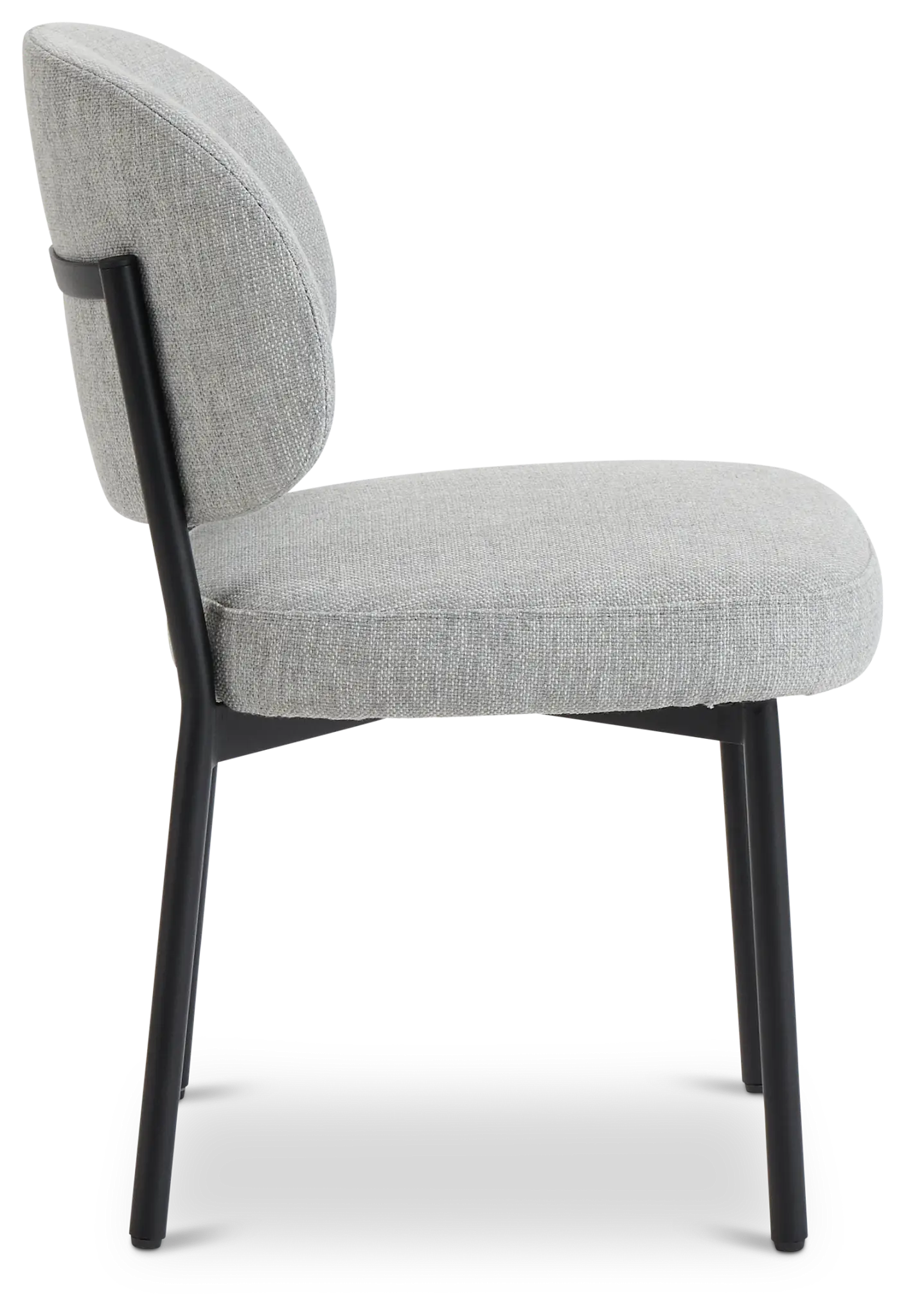 Chicago Light Gray Upholstered Side Chair Chicago Light Gray Upholstered Side Chair