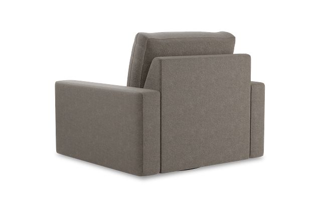 Edgewater Elite Brown Swivel Chair