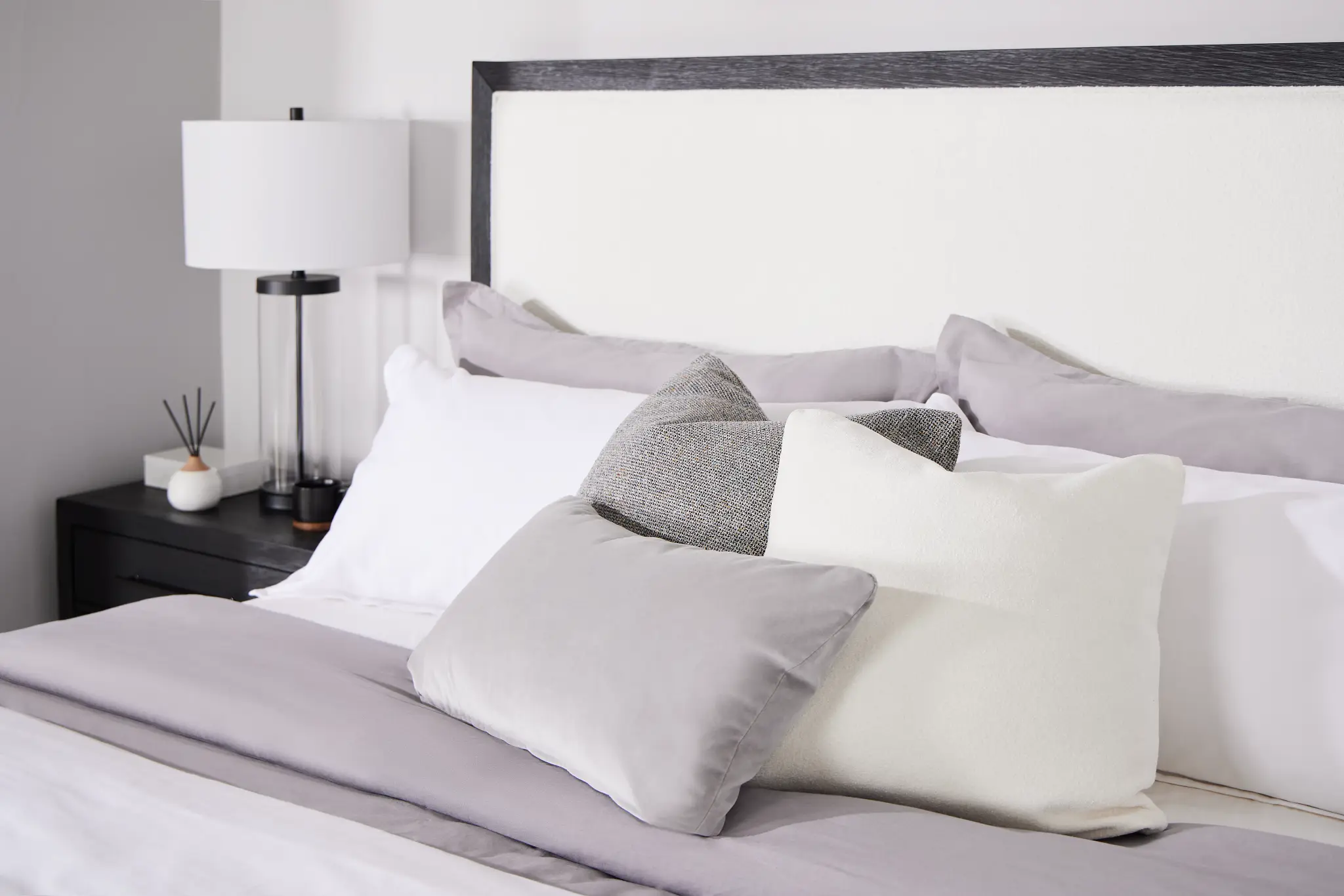 Lauran Light Gray Lumbar Accent Pillow Lauran Light Gray Lumbar Accent Pillow