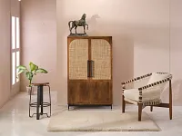 Ronda Mid Tone Bar Cabinet