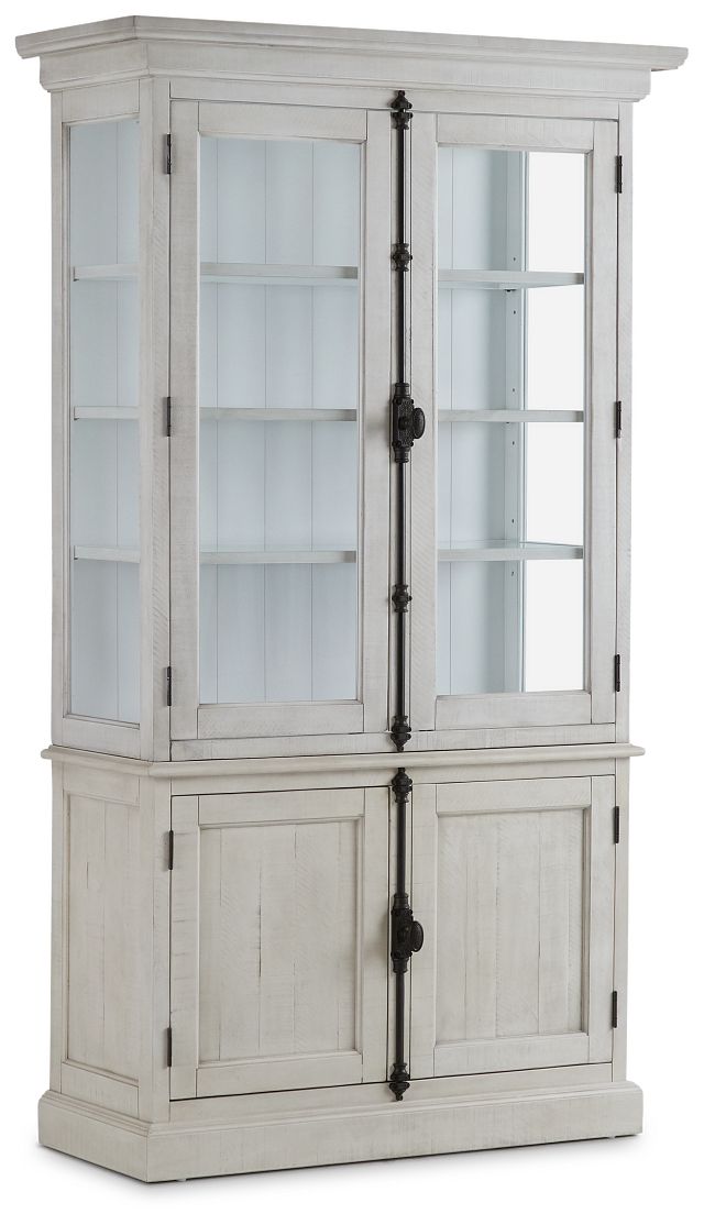 Sonoma Ivory China Cabinet (2)