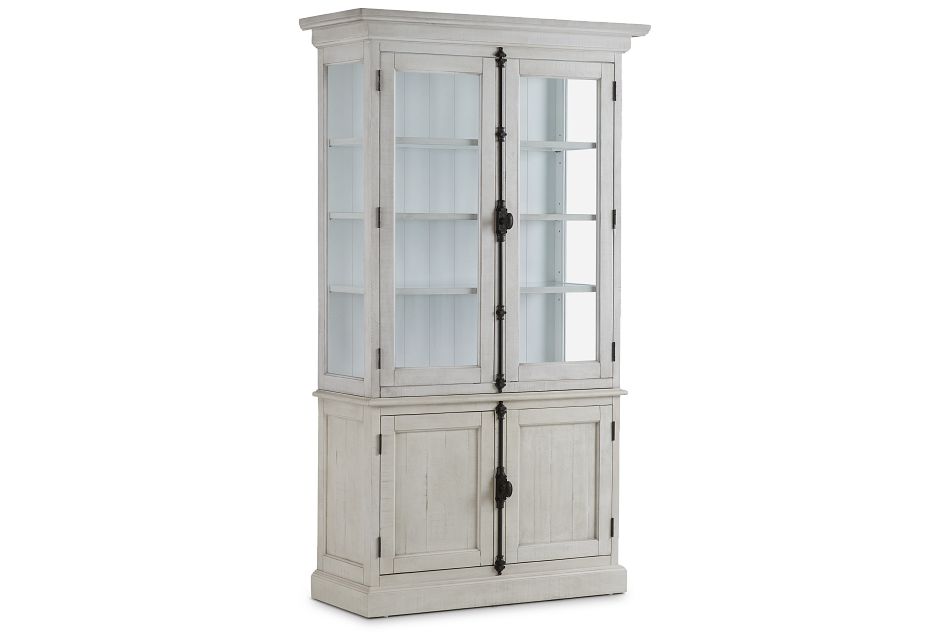 Sonoma Ivory China Cabinet, (2)