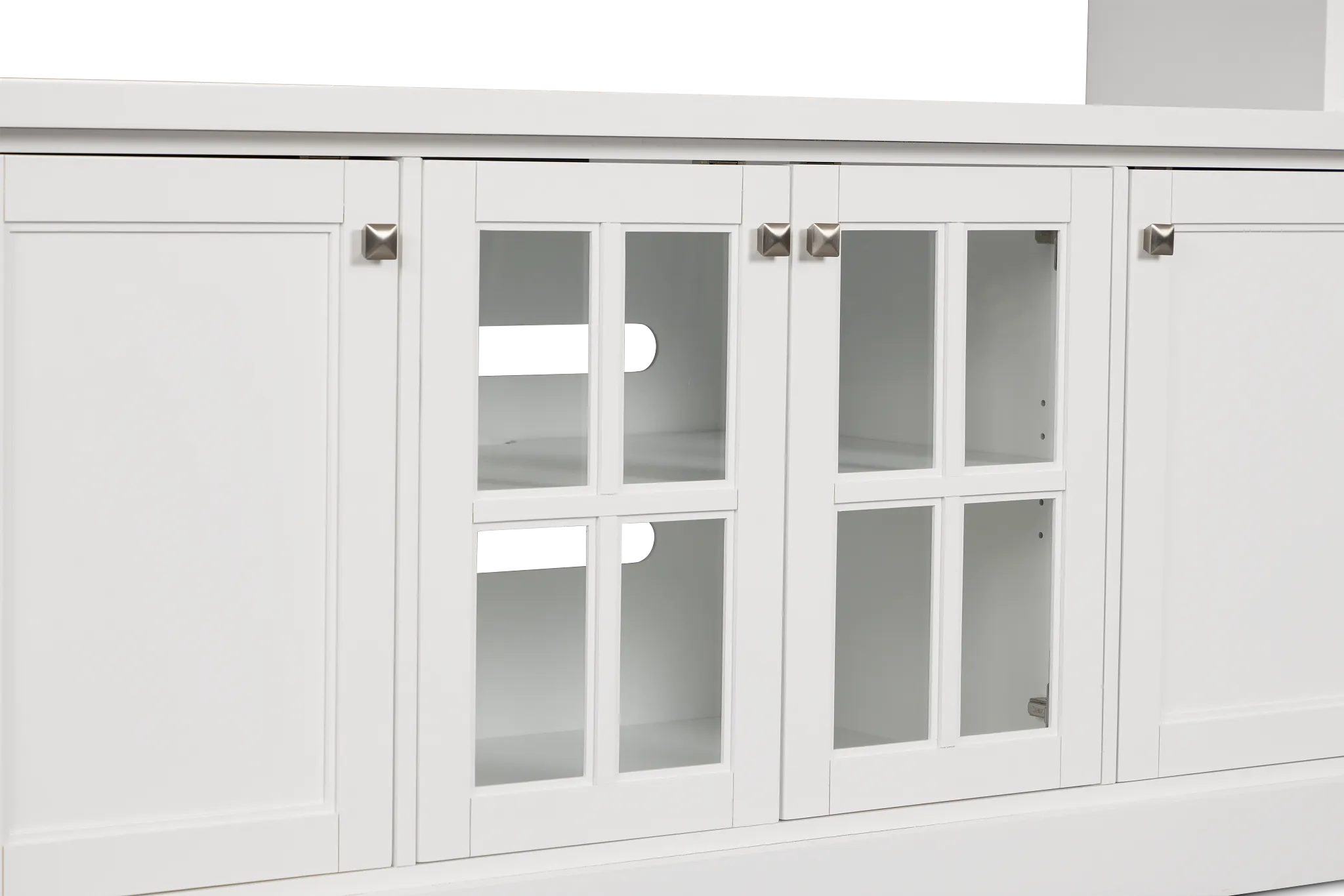 Newport White Door Entertainment Wall