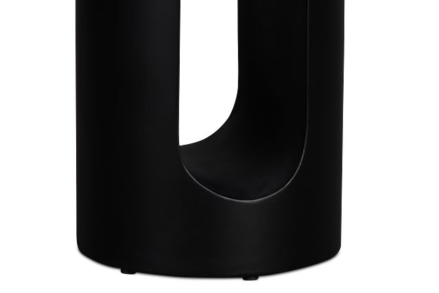 Soho Black Round Table