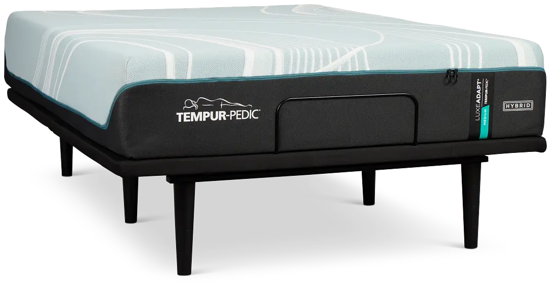 Tempur-pedic Tempur-luxeadapt Medium Hybrid Ease Adjustable Mattress Set Tempur-pedic Tempur-luxeadapt Medium Hybrid Ease Adjustable Mattress Set