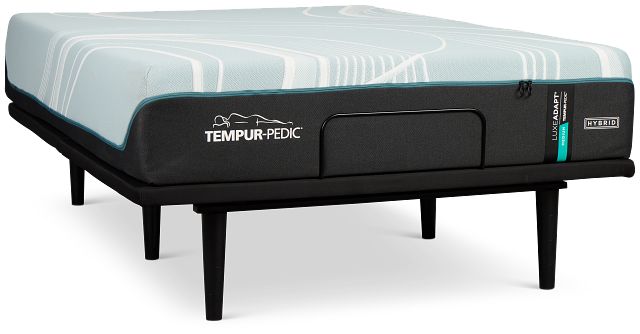 Tempur-pedic Tempur-luxeadapt Medium Hybrid Ease Adjustable Mattress Set