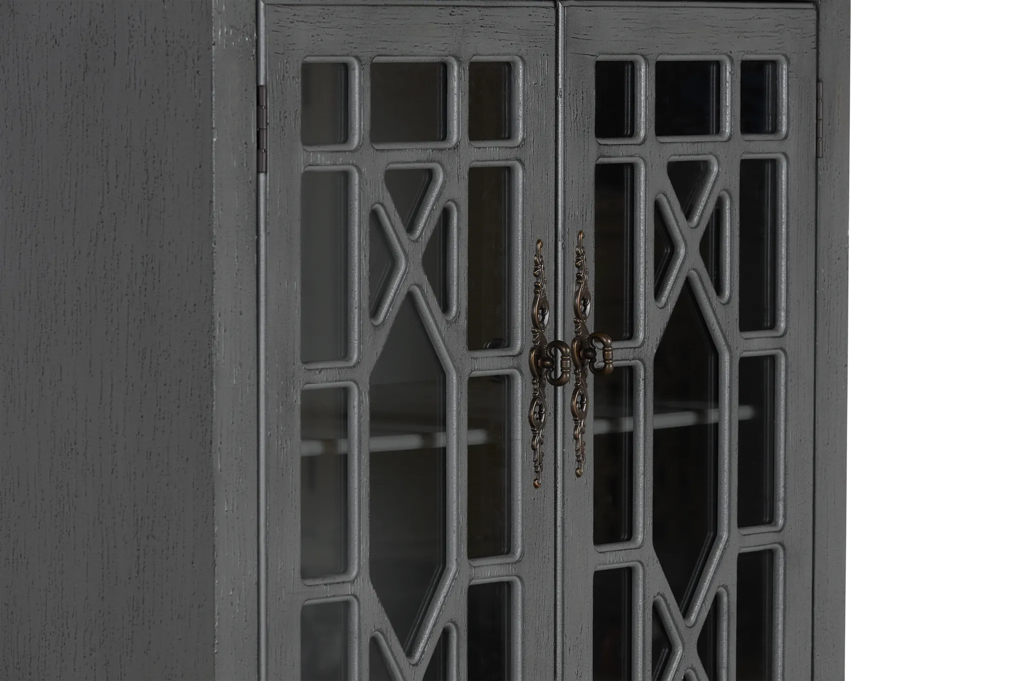 Alexis Gray Two-door Cabinet