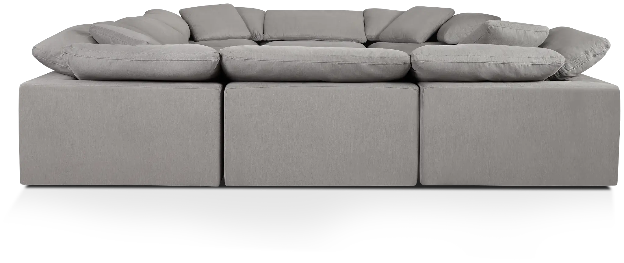 Nixon Light Gray Fabric 8-piece Modular Sectional Nixon Light Gray Fabric 8-piece Modular Sectional