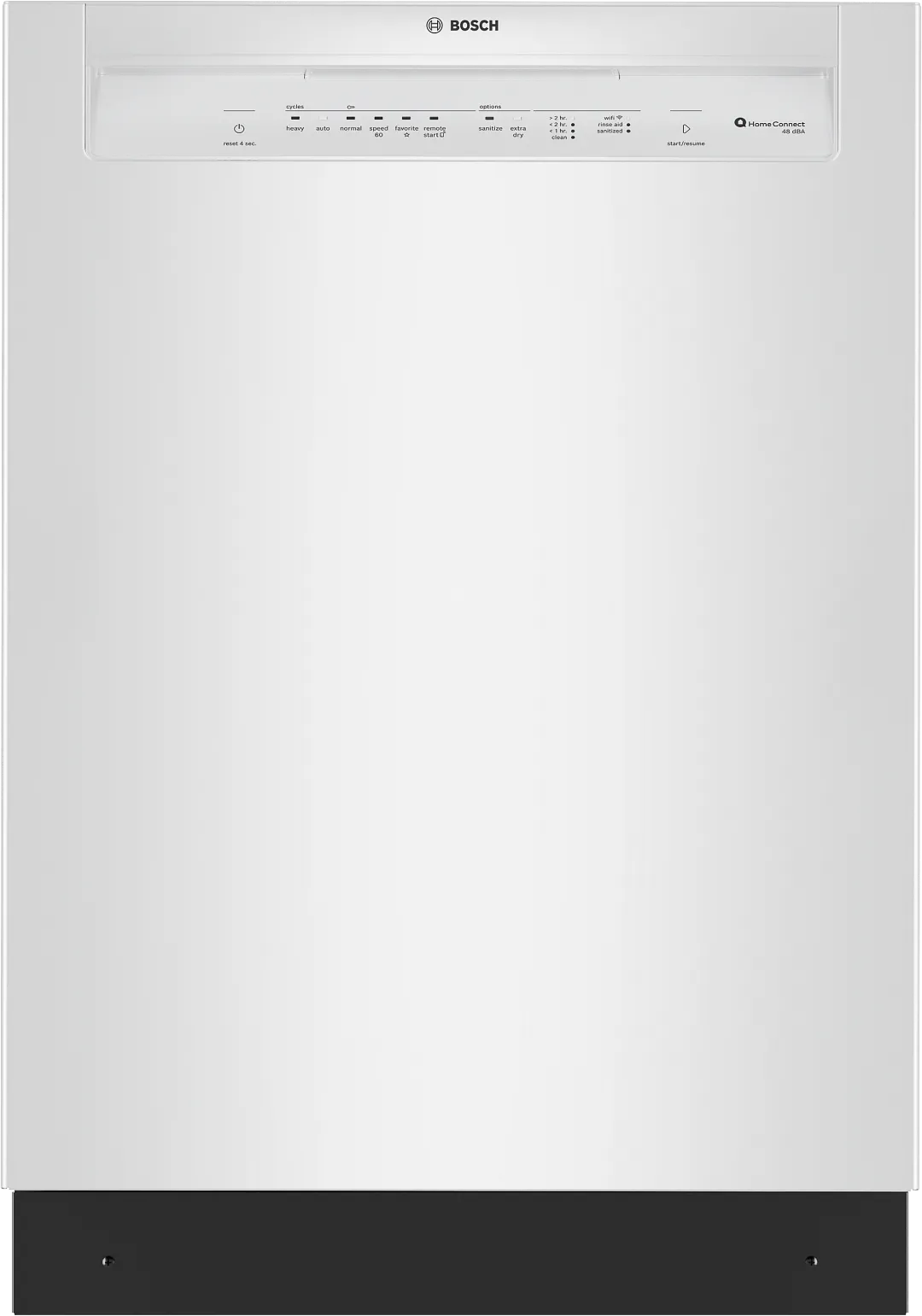 Bosch 300 Series White Built In Dishwasher