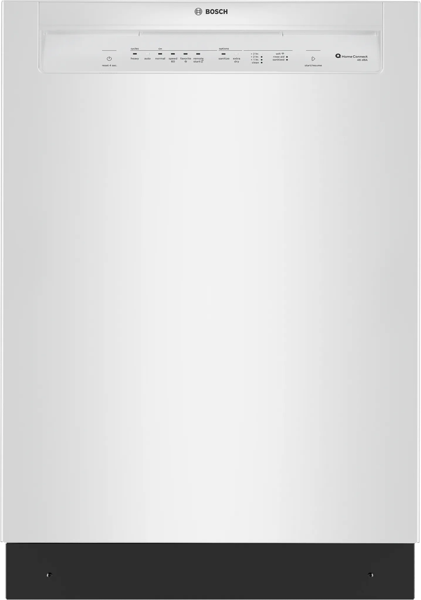 Bosch 300 Series White Built In Dishwasher